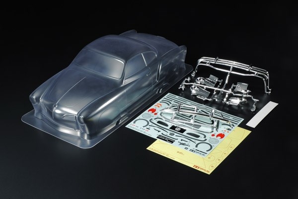 Tamiya 1/10 skala R/C Volkswagen Karmann Ghia karosserideler
