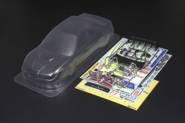 Tamiya skala 1/10 R/C Subaru Impreza WRC 07 Karosserideler Se