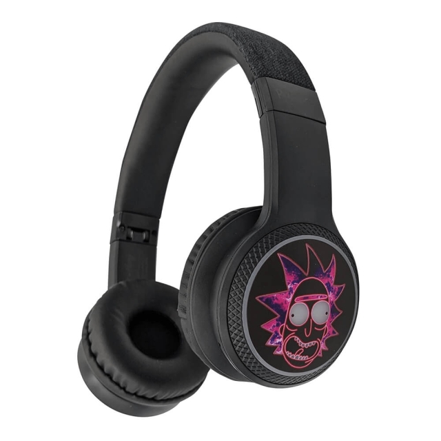 RICK&MORTY Hodetelefoner On-Ear Trådløse LED Rick & Morty