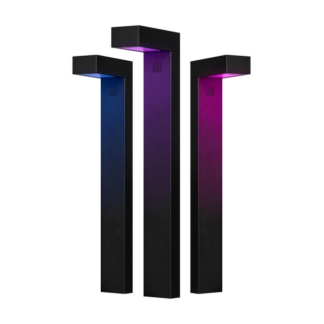 Hombli Smart stibelysning 3-pakning RGB CCT Svart