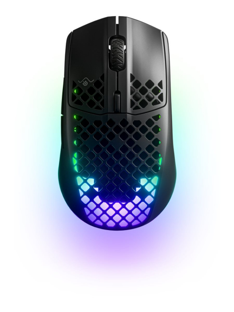SteelSeries Aerox 3 2022 Edition - Optisk trådløs spillmus, svart