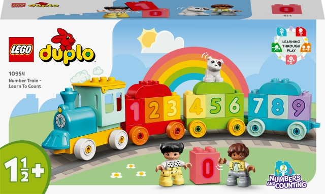 Lego DUPLO Min første 10954 - Talltog - Lær å telle