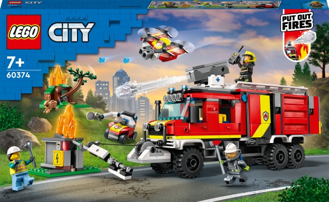 Lego City Fire 60374 - Brannsjefens bil