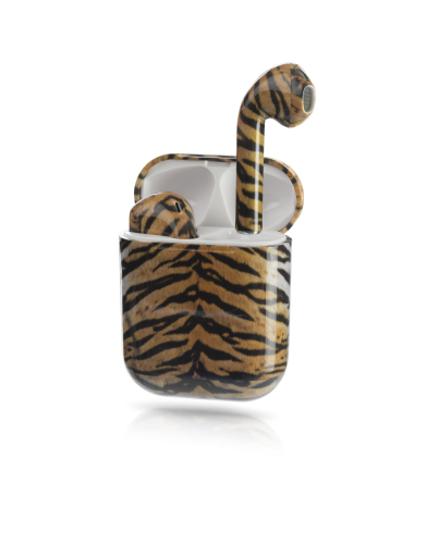 GADGETMONSTER True Wireless-ørepropper med tigermotiv