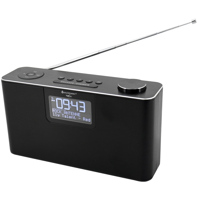 Soundmaster DAB700SW Stereo DAB+/FM-radio med USB/Micro SD-MP3, Bluetooth®