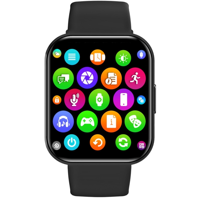 Celly Trainerwatch2 Smartklokke med rektangulær urskive Svart