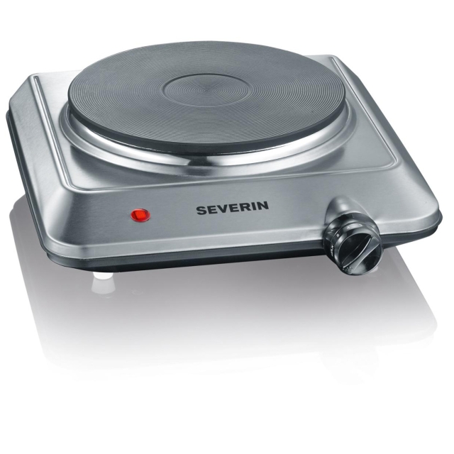 Severin Enkel komfyrtopp i rustfritt stål KP1092 1500W