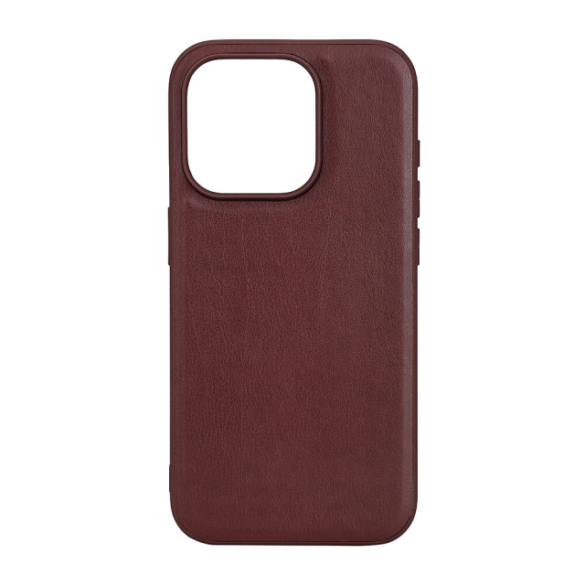 Buffalo Mobildeksel PU MagSeries Brun - iPhone 15 Pro