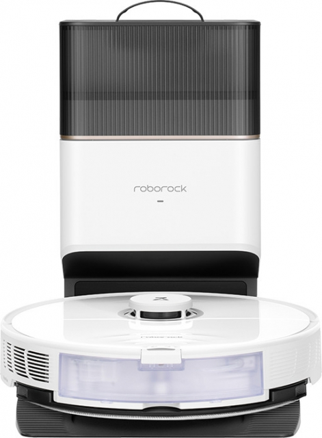 Roborock S8+ robotstøvsuger, hvit