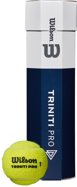 Wilson Triniti Pro tennisball, 4 stk