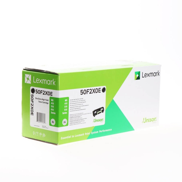 Lexmark Toner 50F2X0E Svart Corporate Return