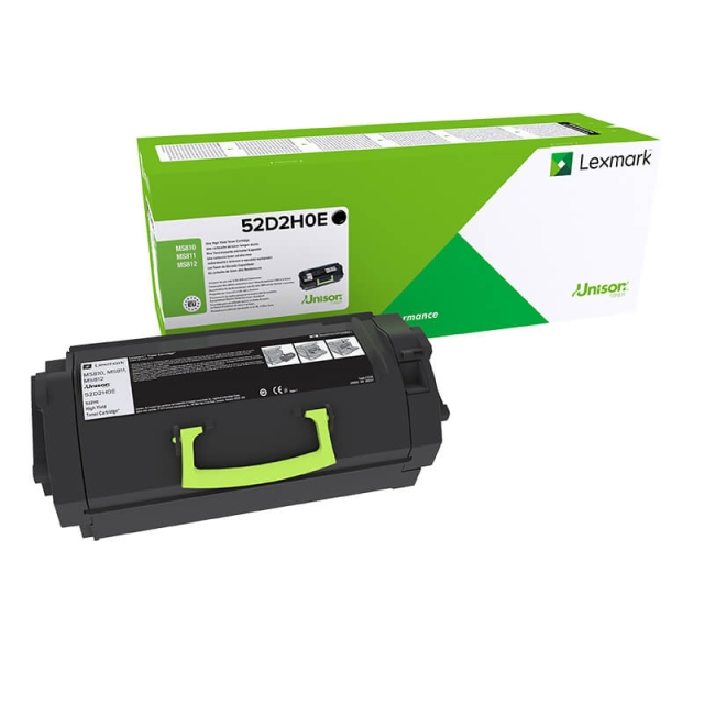 Lexmark Toner 52D2H0E Svart, Corporate Return