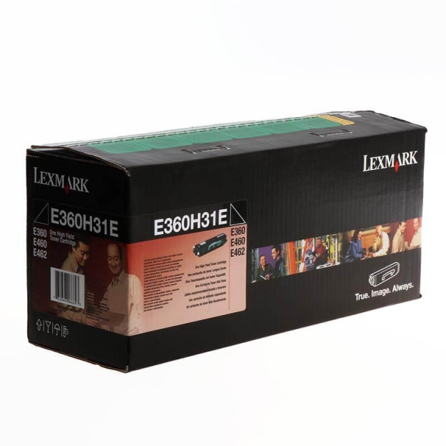 Lexmark Toner E360H31E Svart High Yield Corporate Return