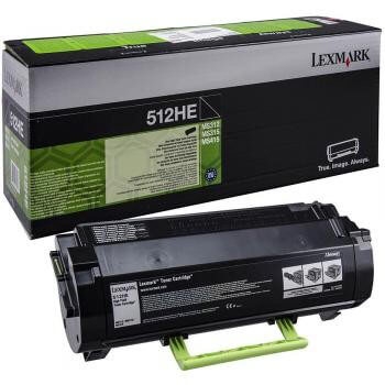 Lexmark Toner 51F2H0E 512H Svart, Corporate Returprogram