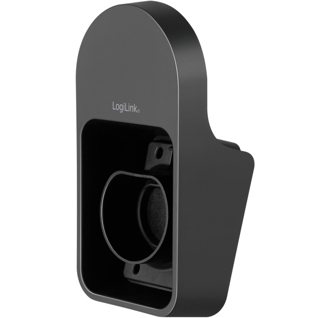 LogiLink Veggbrakett for kabel og Type 2-kontakt