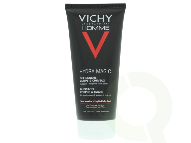 Vichy Homme Hydra Mag C Shower Gel Body And Hair 200 ml