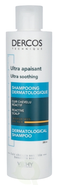 Vichy Dercos Ultra Soothing Shampoo 200 ml