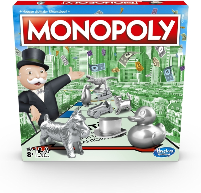 Hasbro Monopol Klassisk brettspill FI