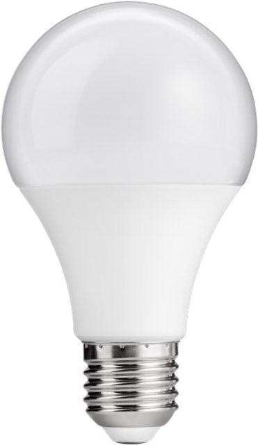 Goobay LED-lampe, 8,5 W E27-sokkel, varmhvit, ikke-dimbar