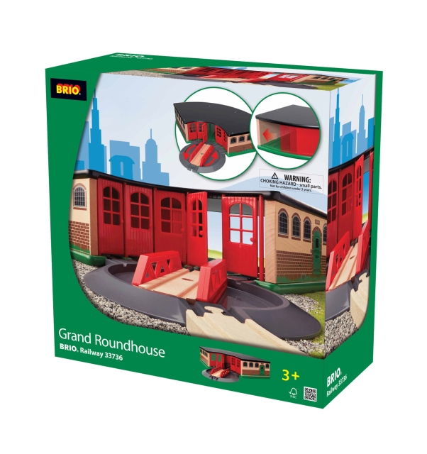 Brio Jernbane 33736 - Det store togskuret