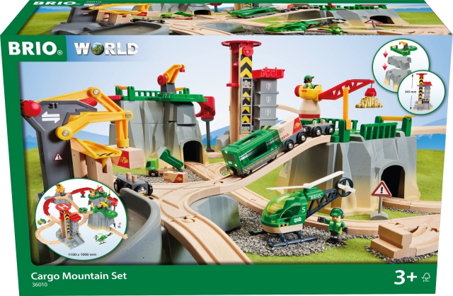 Brio Jernbane 36010 Gods- og fjellsett