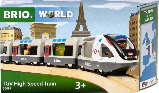 Brio Verden 36087 - Tog i verden TGV høyhastighetstog