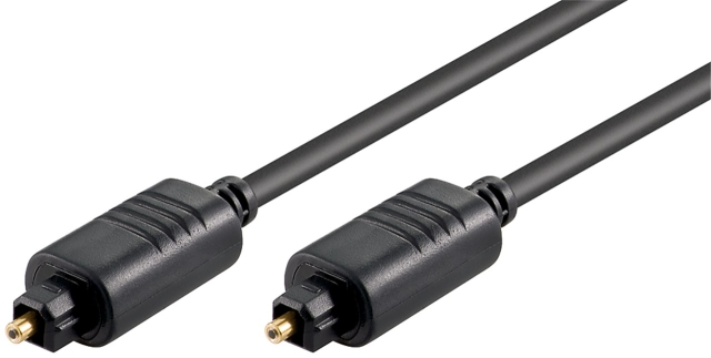 Goobay Toslink-kabel 5 mm Toslink-kontakt > Toslink-kontakt, ø 5 mm, 2 m