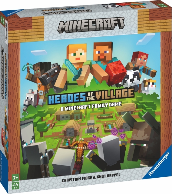 Minecraft Heroes - Redd landsbyen brettspill