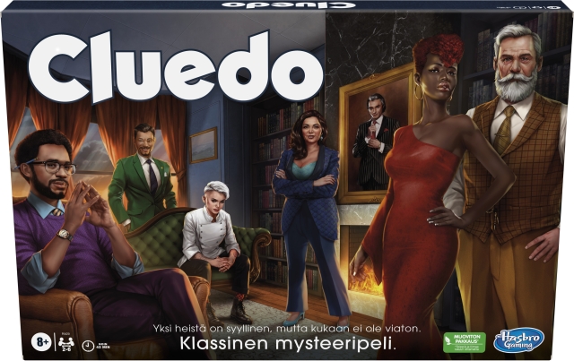 Hasbro Cluedo Klassisk brettspill, på finsk