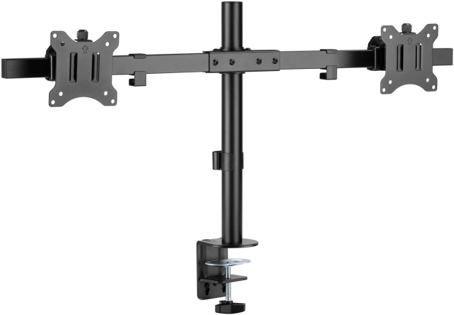 Goobay Dual Monitor Mount Fix for skjermer mellom 17 og 32 tommer (43-81 cm) opp til 9 kg
