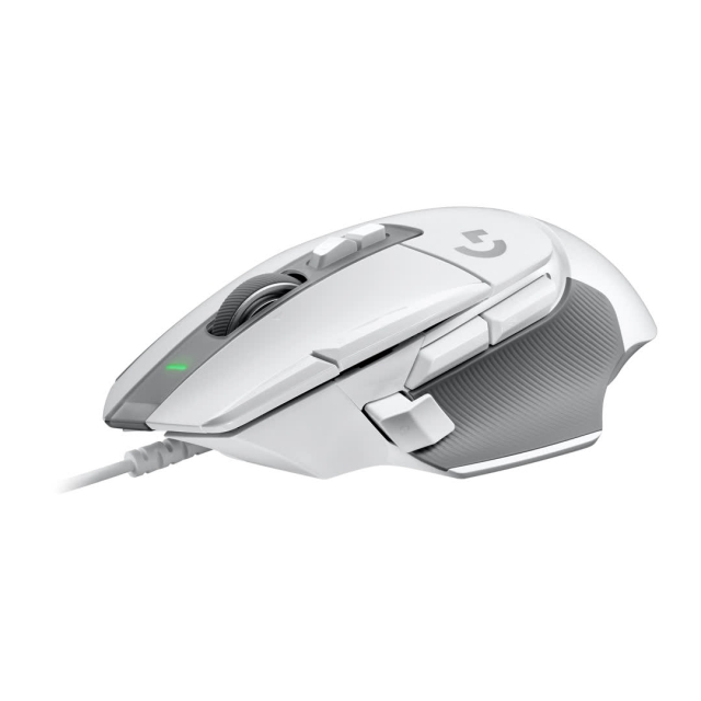 Logitech G502 X spillmus, hvit
