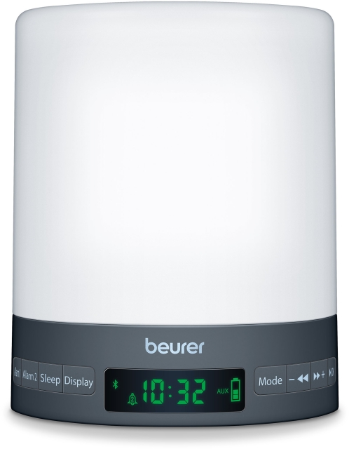 Beurer WL50 Wake up Light, med BT-høyttaler, klokke og radio