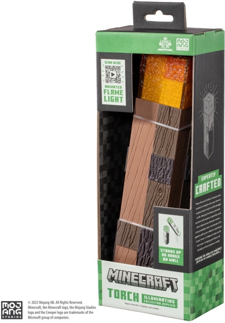Noble Collection - Minecraft fakkellampe