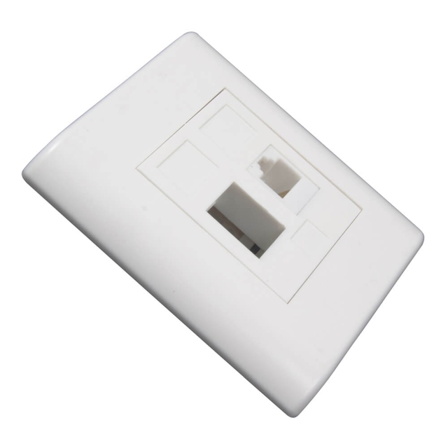 Triax Vegguttak Keystone CAT6 Rett