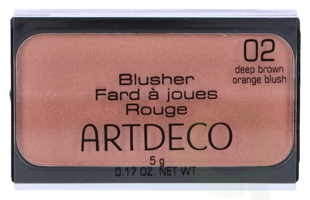 Artdeco Blusher 5 gr #2 Deep Brown Orange