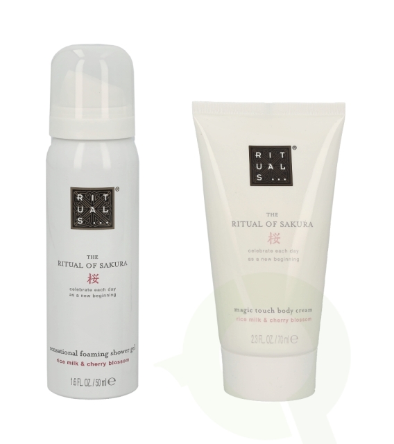 Rituals Sakura Set 120 ml Foaming Shower Gel 50ml/Body Cream 70ml