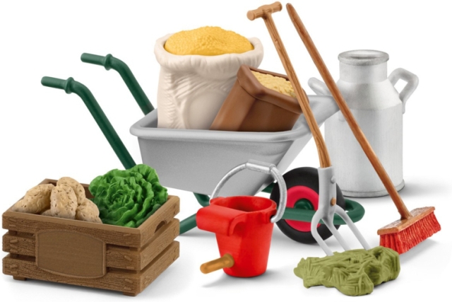 Schleich Farm World 42610 Tilbehør til stallpleie