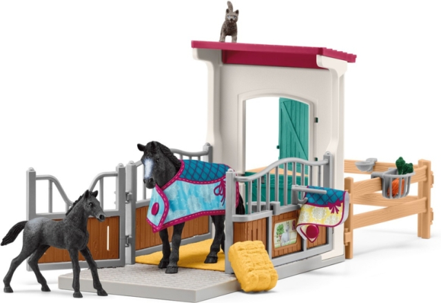 Schleich Horse Club 42611 Hesteboks med hoppe og føll