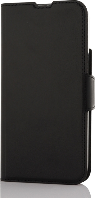 Wave BookCase - beskyttelsesveske, MagSafe-kompatibel, iPhone 15, svart.