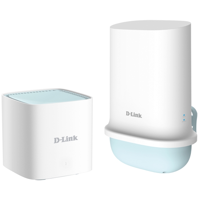 D-Link 5G Utendørssett - WiFi 6 AX1500-ruter + utendørs 5G-enhet