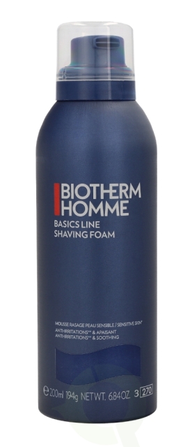 Biotherm Homme Shaving Foam Close Shave 200 ml Anti-Irritation & Anti-Rednesses