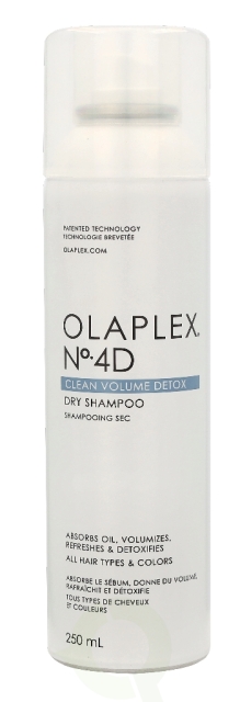 Olaplex No. 4D Clean Volume Detox Tørrsjampo 250 ml Alle hårtyper og -farger