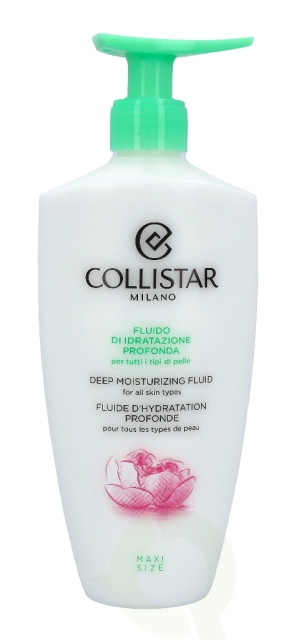 Collistar Deep Moisturizing Fluid 400 ml For all skin types