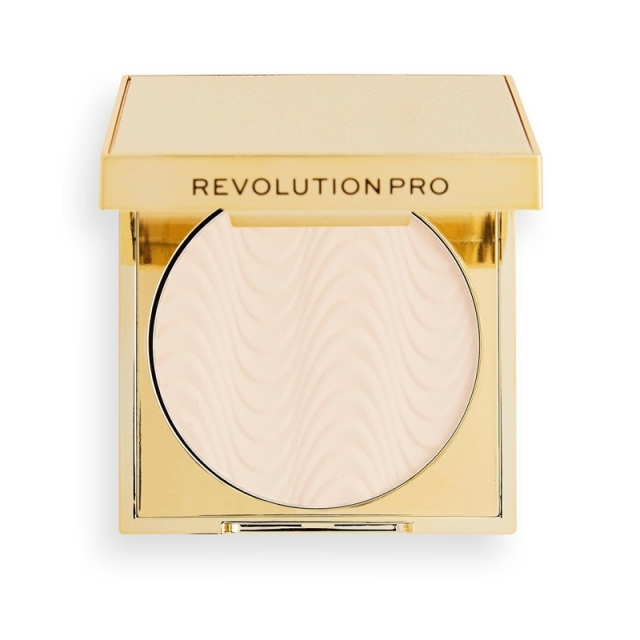 Makeup Revolution PRO CC Perfecting Pressed Powder - Elfenben