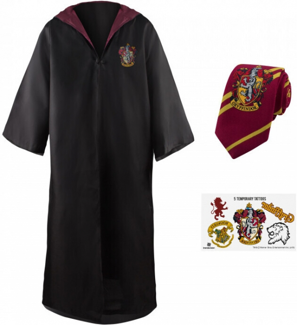 Cine replikaer Harry Potter Gryffindor trollmann, størrelse L