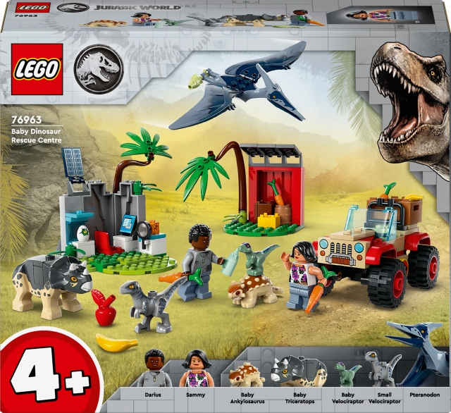 Lego Jurassic World 76963 - Redningssenter for babydinosaurer