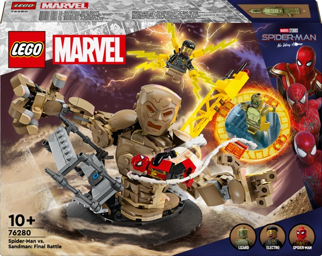 Lego Super Heroes Marvel 76280 - Spider-Man vs. Sandman: Siste kamp