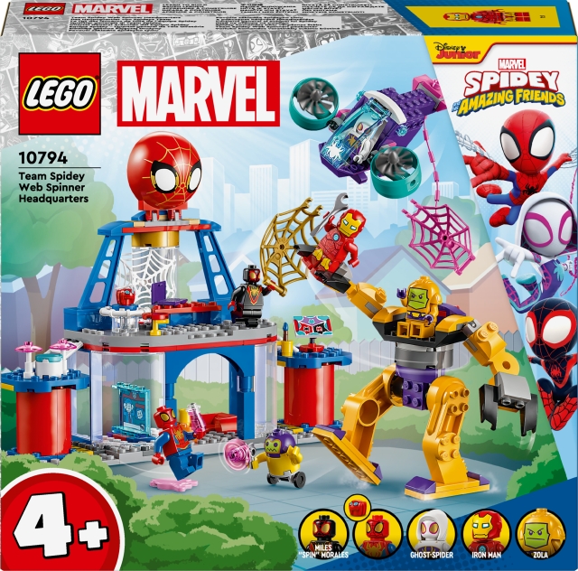 Lego Super Heroes Marvel 10794 - Team Spidey Spindelvev-hovedkvarter