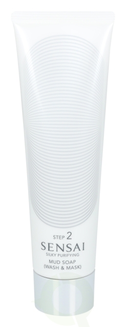 Kanebo Sensai Step 2 Silky Purifying Mud Soap 125 ml Wash & Mask - For Oily Skin