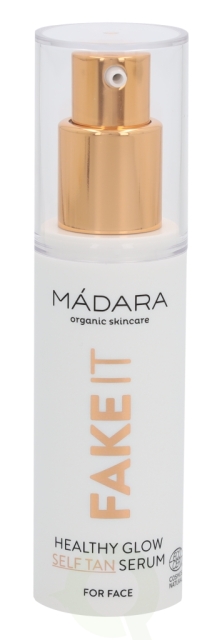 Madara Fake It Healthy Glow Self Tan Serum 30 ml Light To Medium, alle hudtyper